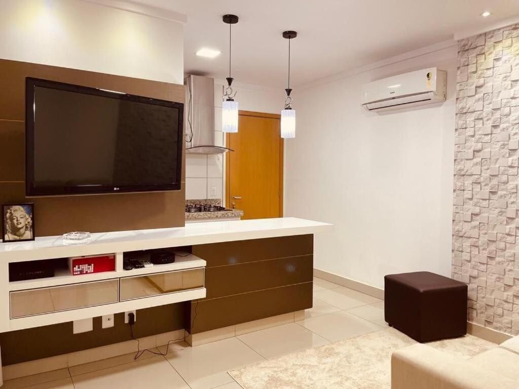 Апартаменты 2 Qts.| 4 Hosp. | Ao Lado Do Goiania Shopping Экстерьер фото