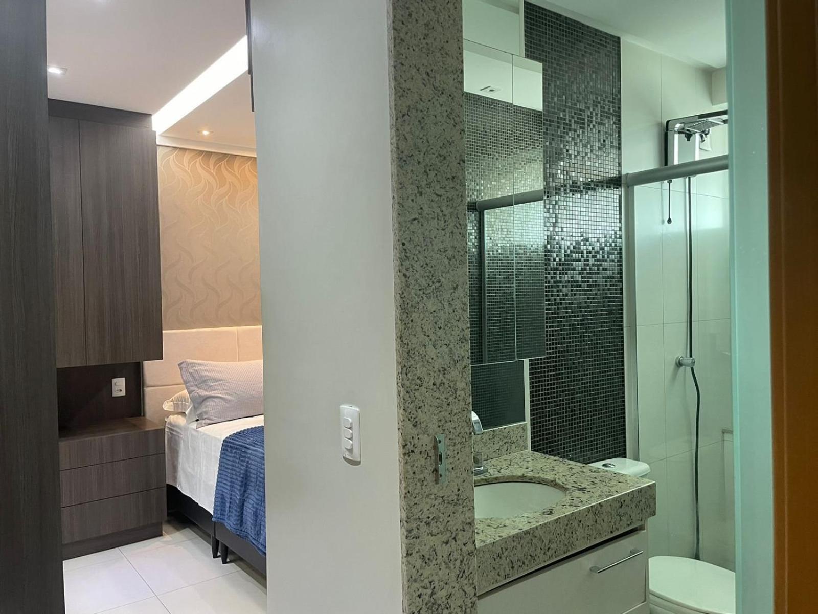 Апартаменты 2 Qts.| 4 Hosp. | Ao Lado Do Goiania Shopping Экстерьер фото