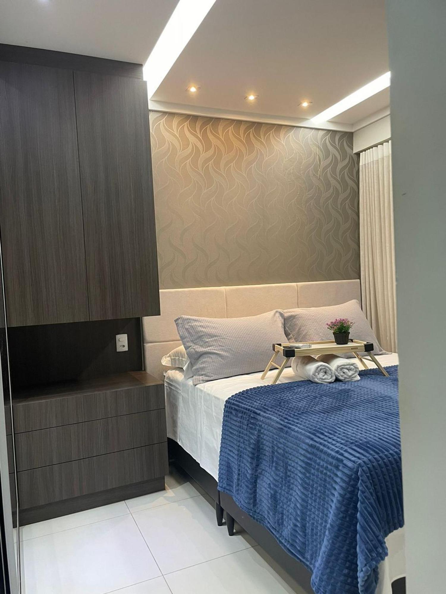 Апартаменты 2 Qts.| 4 Hosp. | Ao Lado Do Goiania Shopping Экстерьер фото